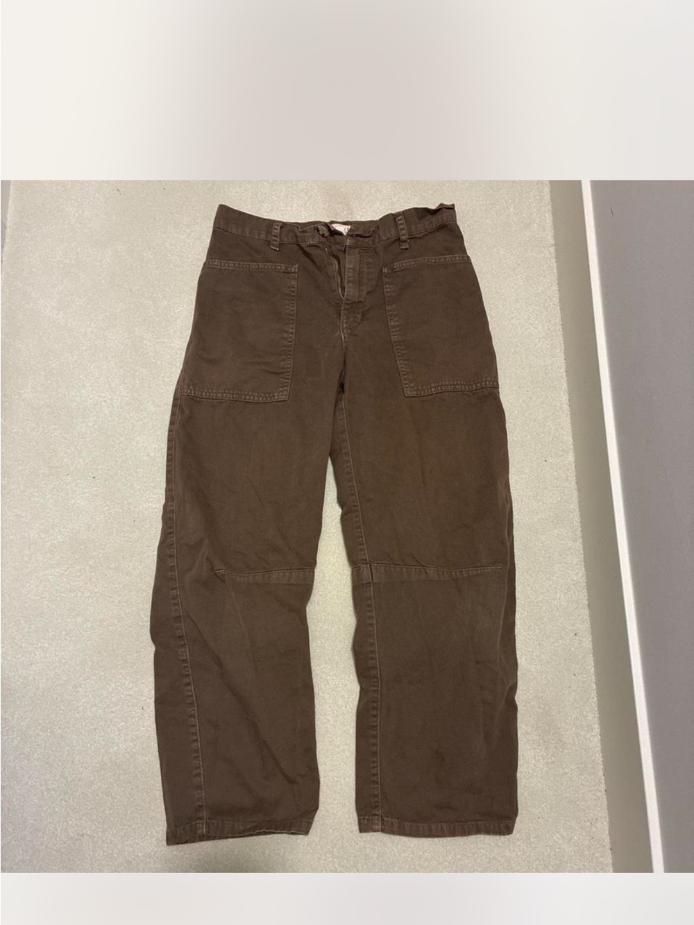 Velvet by Graham & Spencer Women's Brown Barrel Pants